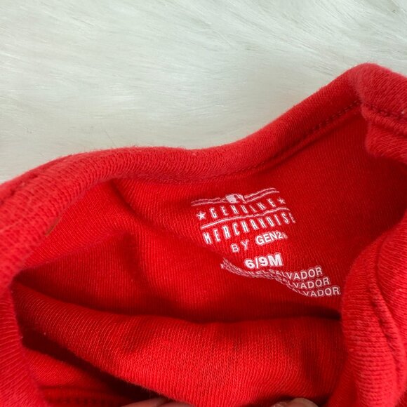 St. Louis Cardinals Baby One Piece Outfit Baseball MLB Size 6/9 Mo - Picture 4 of 5